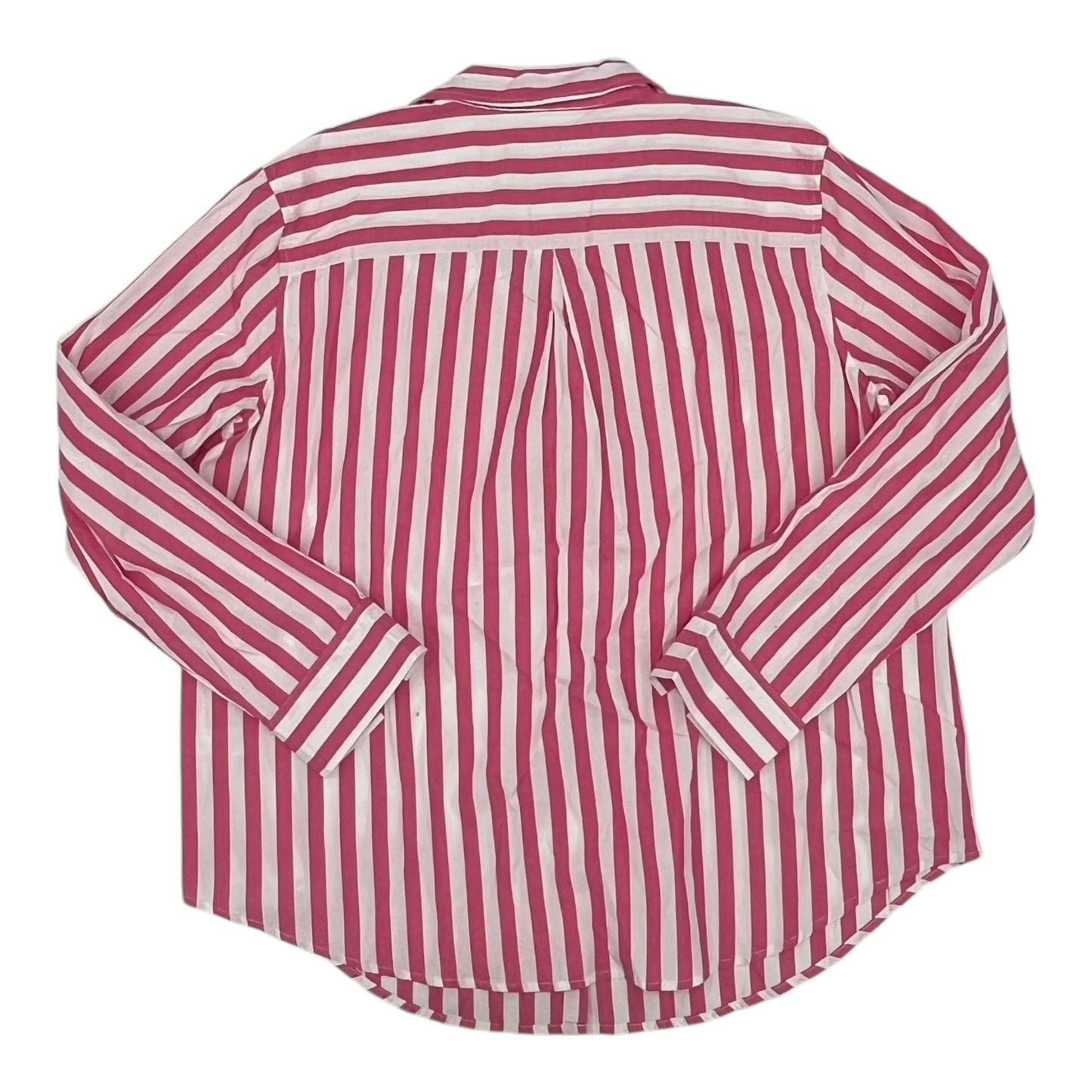 Top Ls By Maurices In Pink & White, Size:Xl