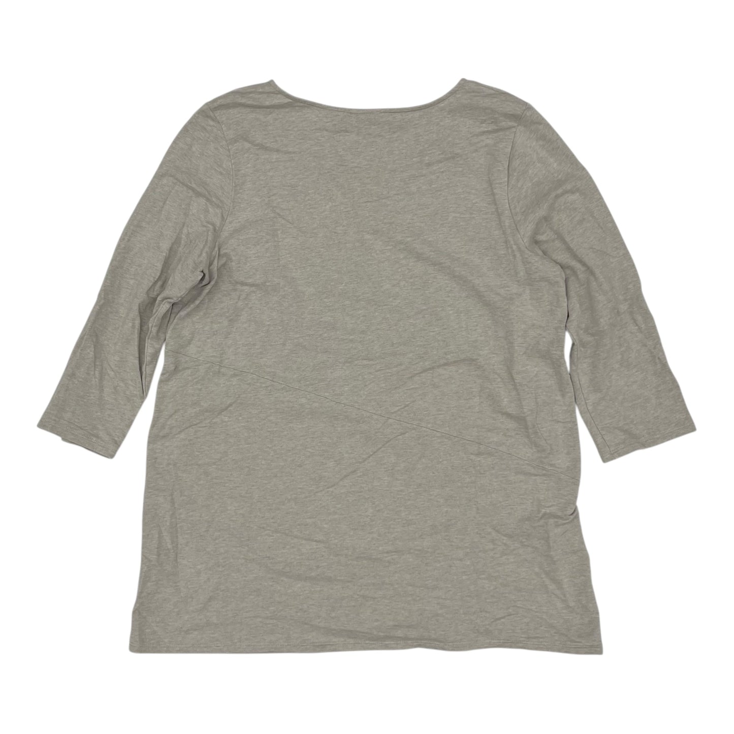 Top Ls By Pure Jill In Tan, Size:L