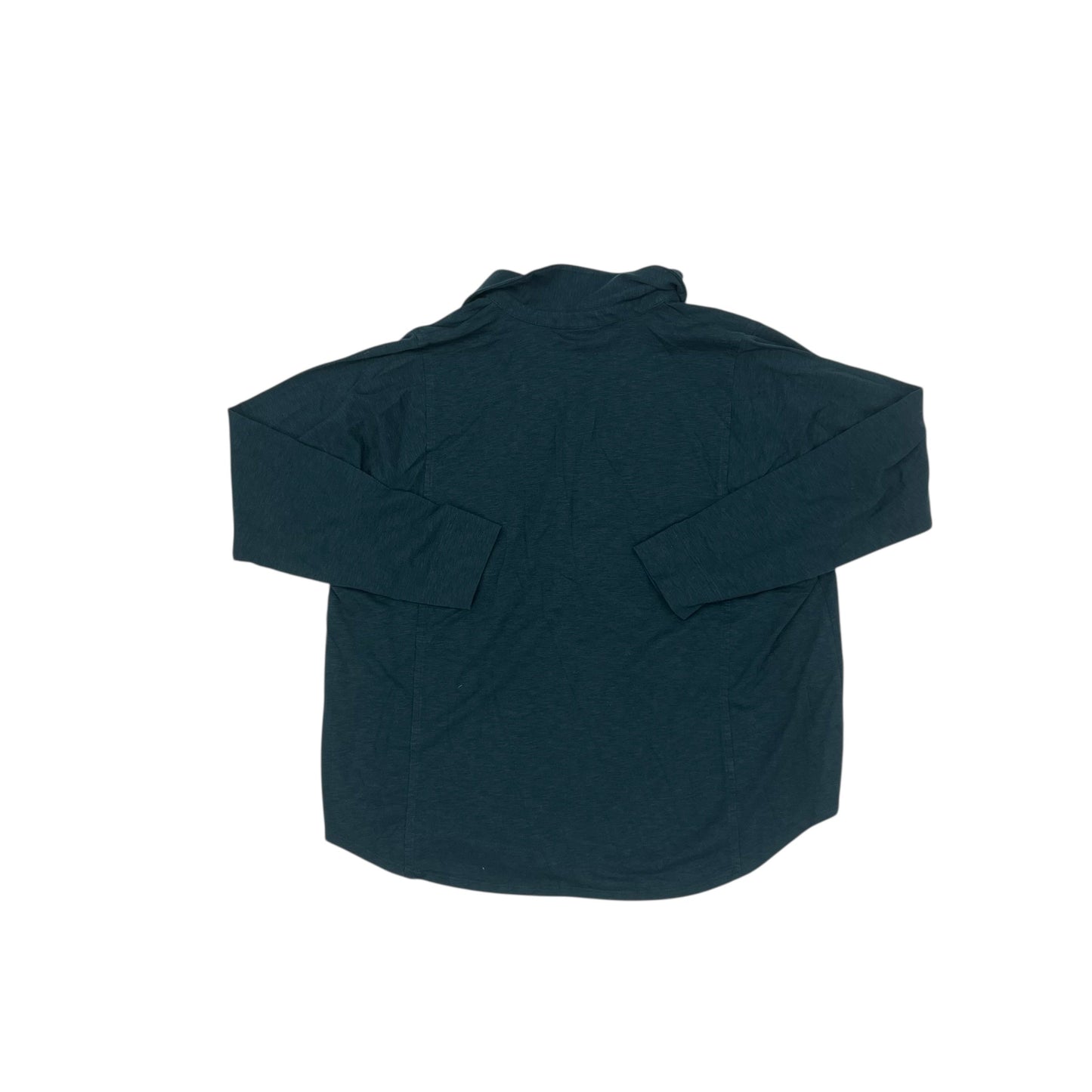 Top Ls By J. Jill In Teal, Size:Mp