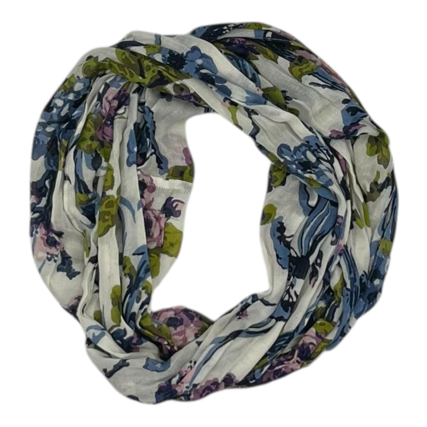 Scarf Infinity By Clothes Mentor In Floral Print