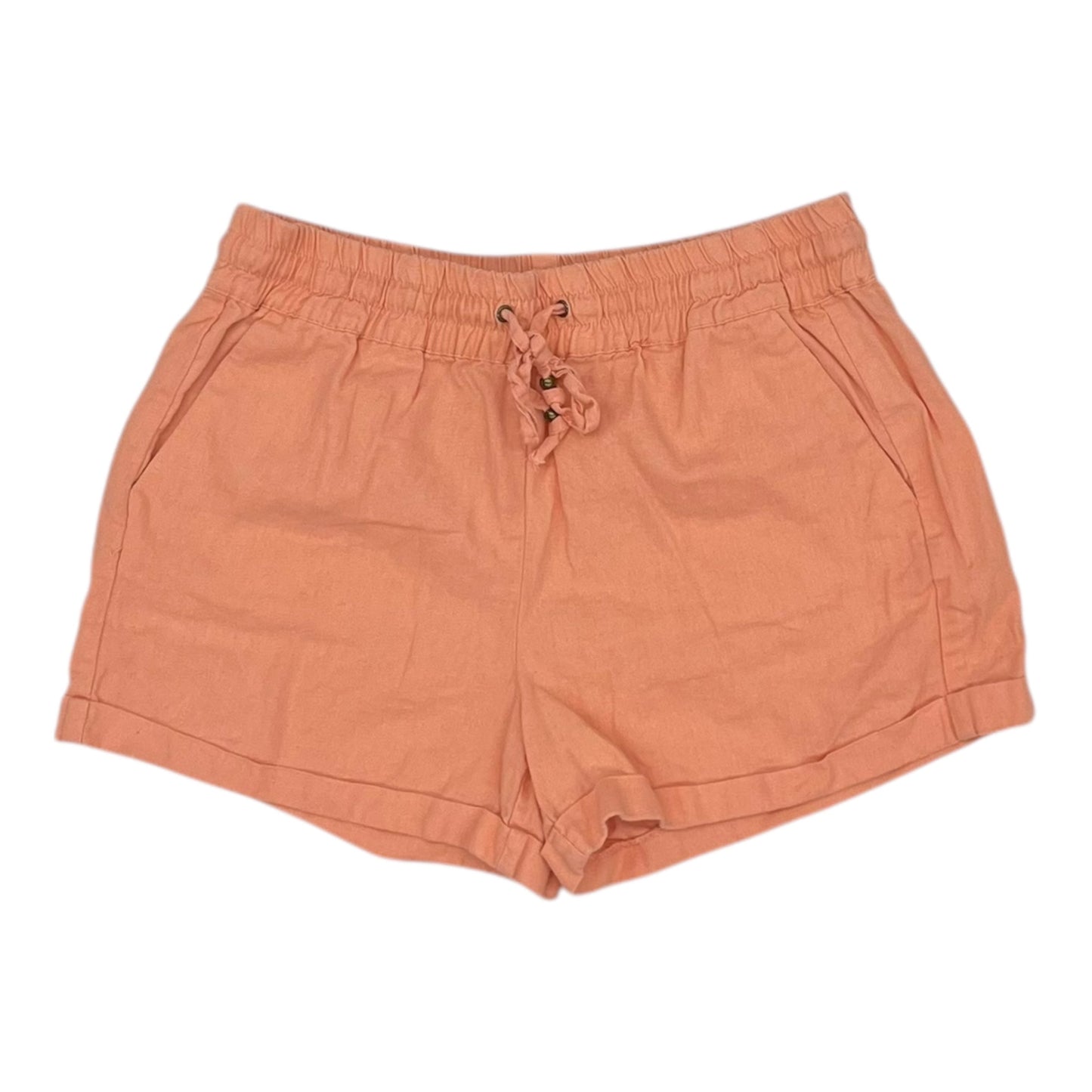 Shorts By Love Tree In Peach, Size:L