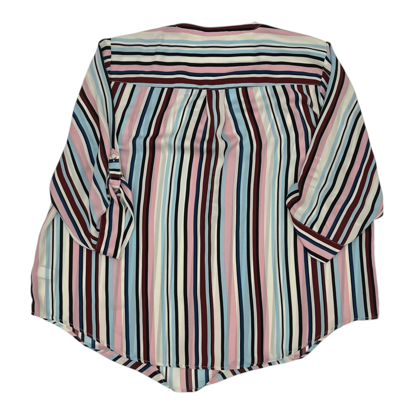 Blouse 3/4 Sleeve By Torrid In Striped Pattern, Size:2X