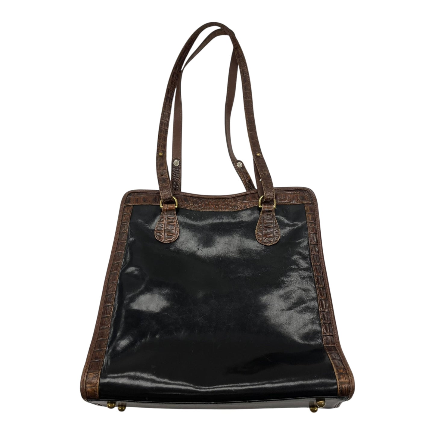 Handbag Designer By Brahmin In Brown, Size:Medium