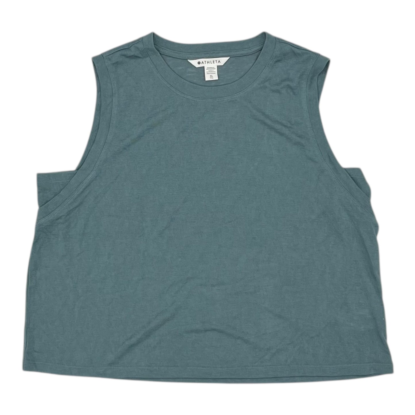 Athletic Tank Top By Athleta In Green, Size:Xl