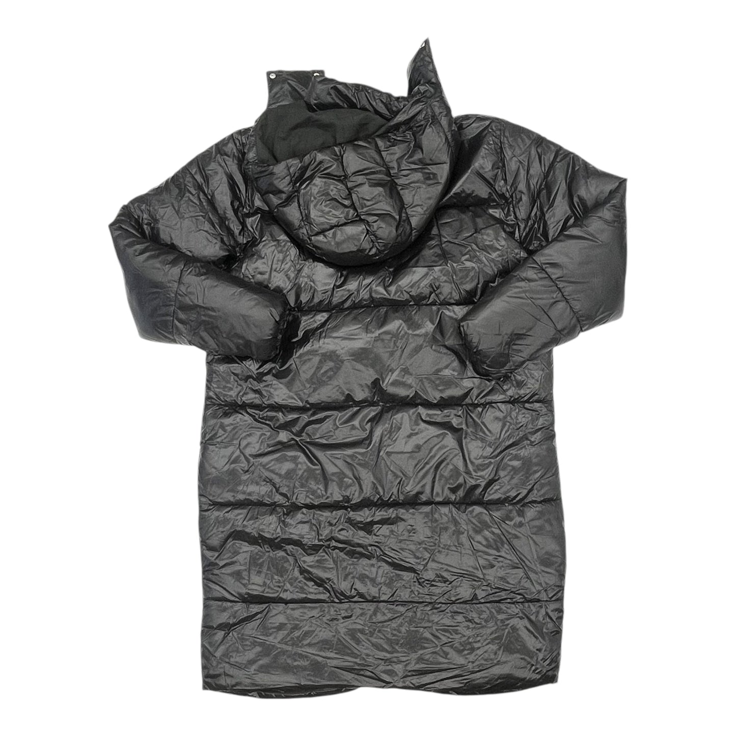 Coat Puffer & Quilted By Divided In Black, Size:L
