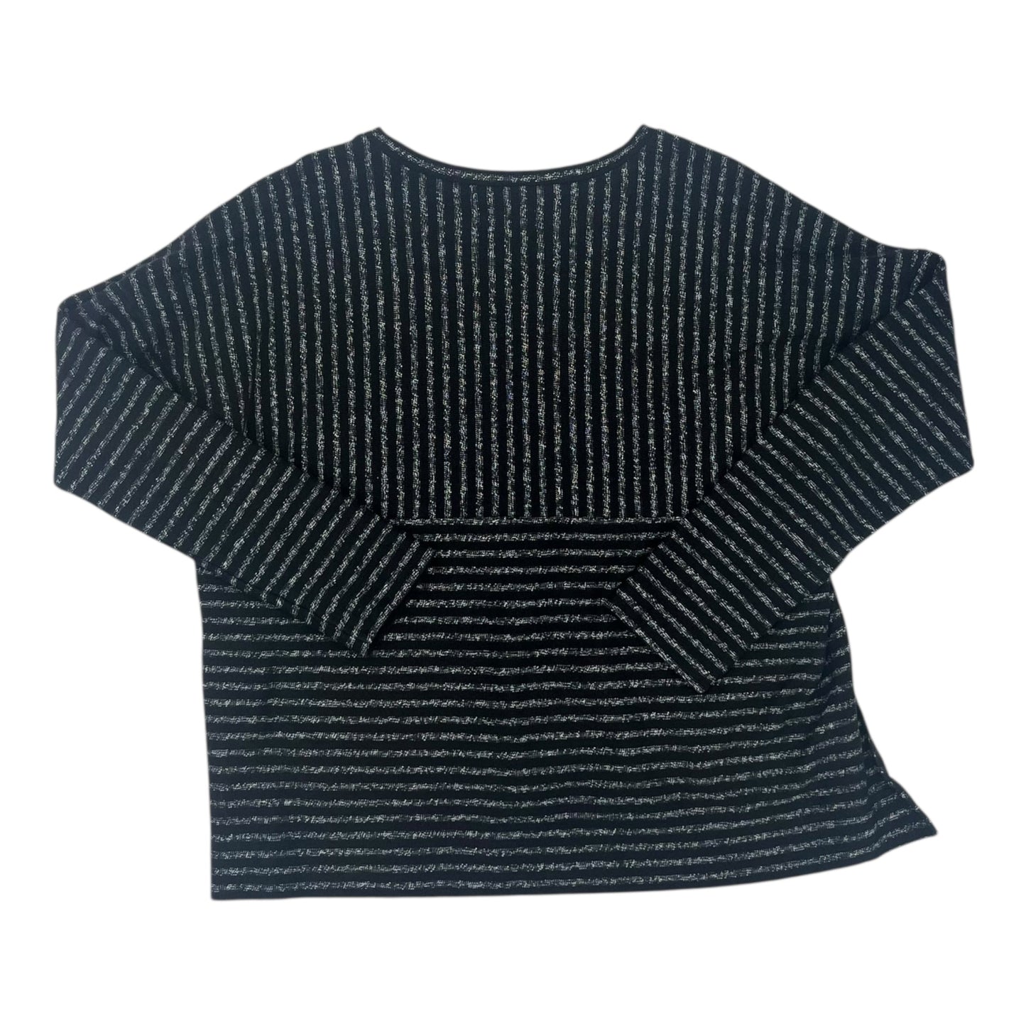 Top Ls By Madewell In Black & Grey, Size:L