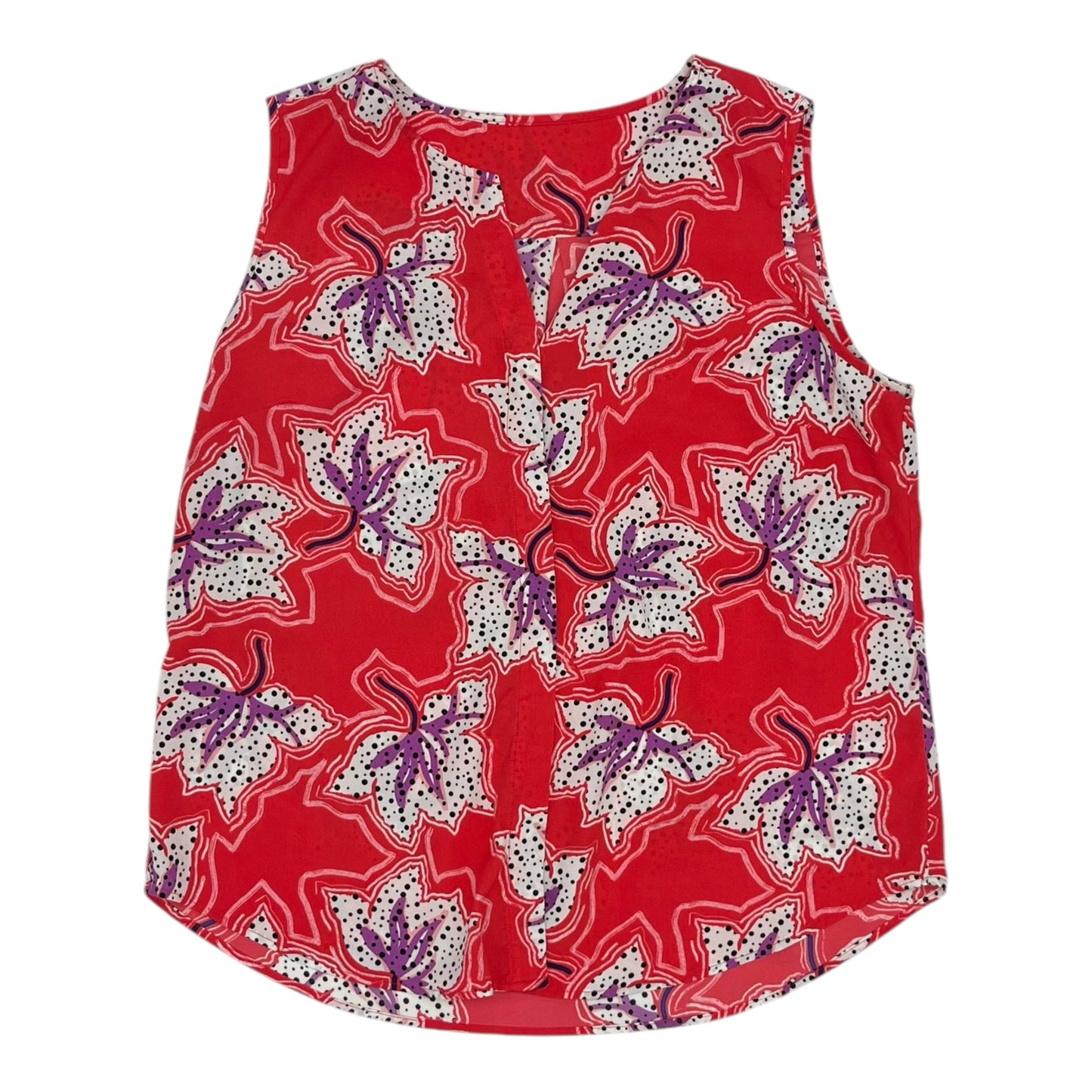 Blouse Sleeveless By Clothes Mentor In Red, Size:Xl