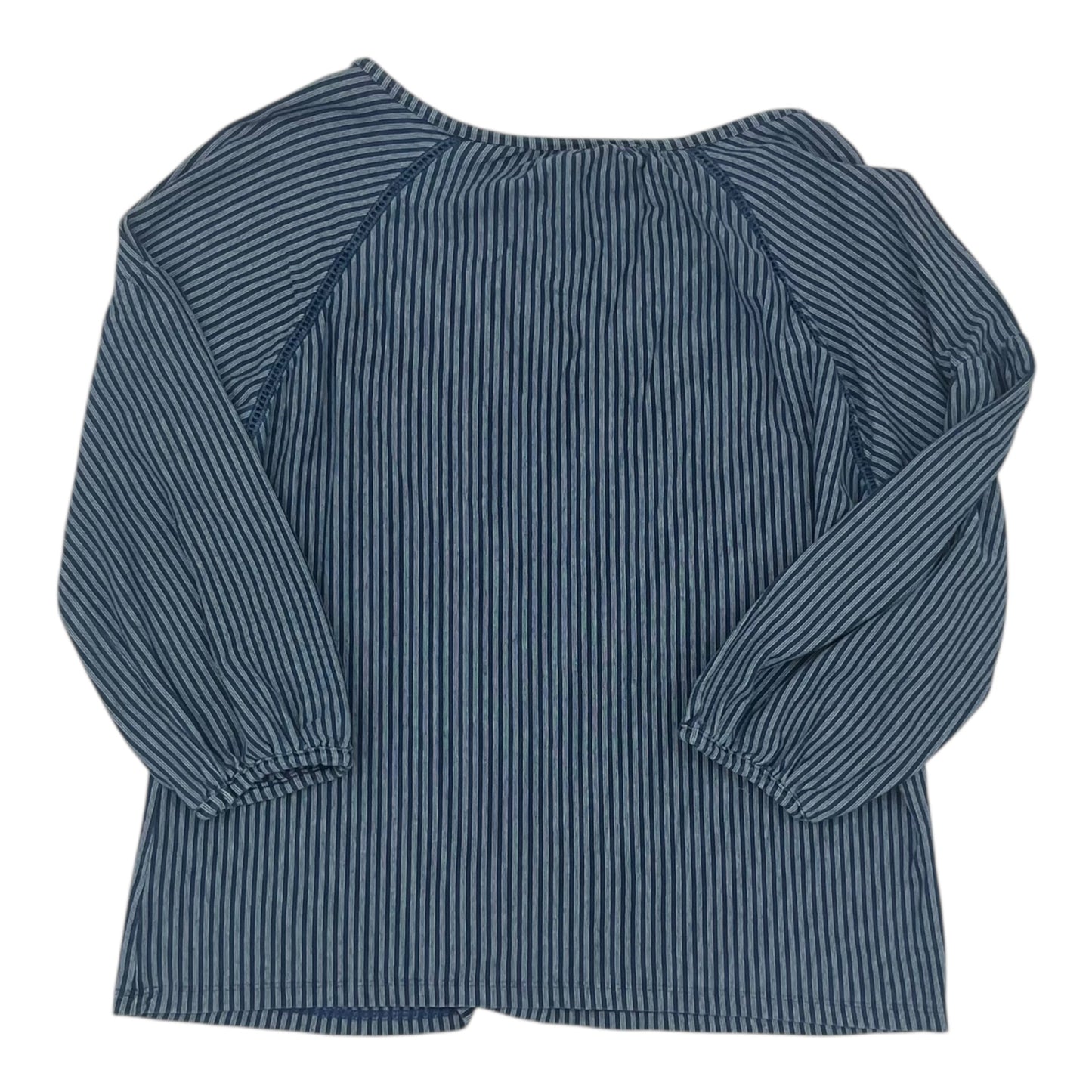 Top 3/4 Sleeve By Universal Thread In Blue, Size:S