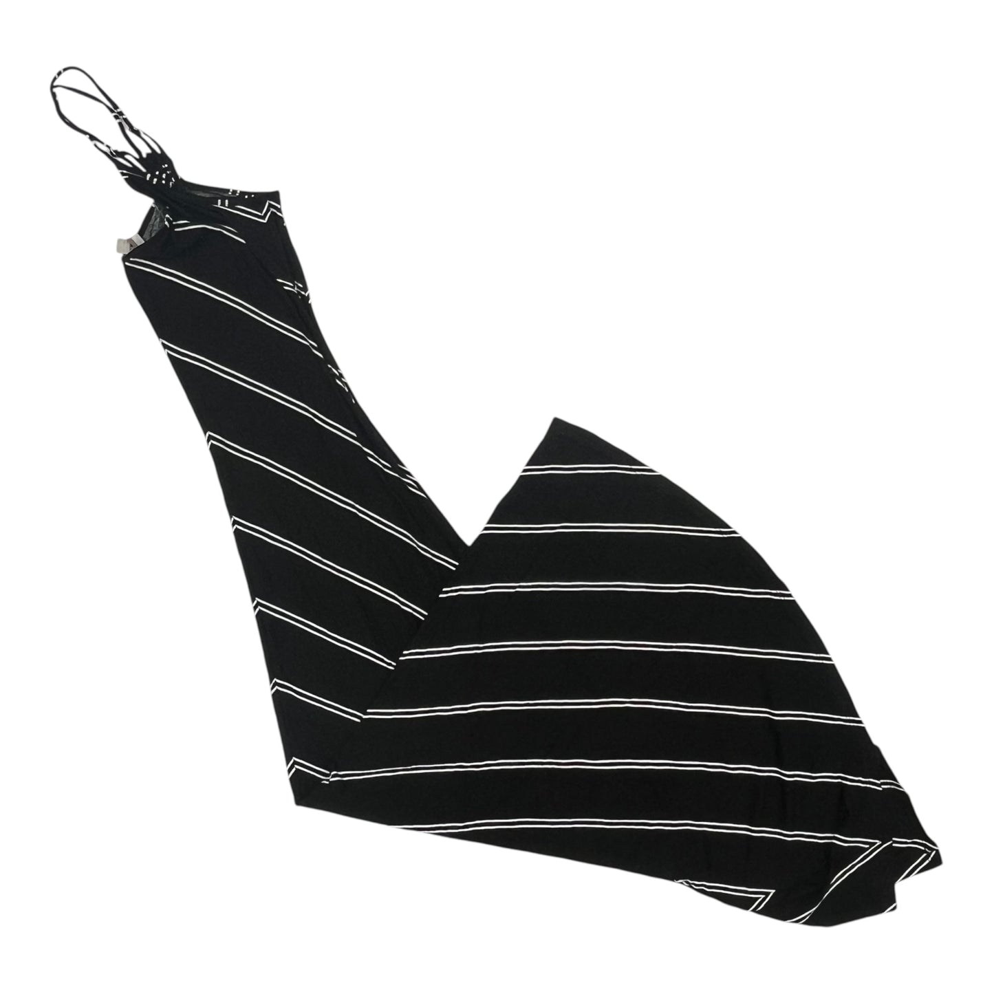 Dress Casual Maxi By Loft In Black & White, Size:S