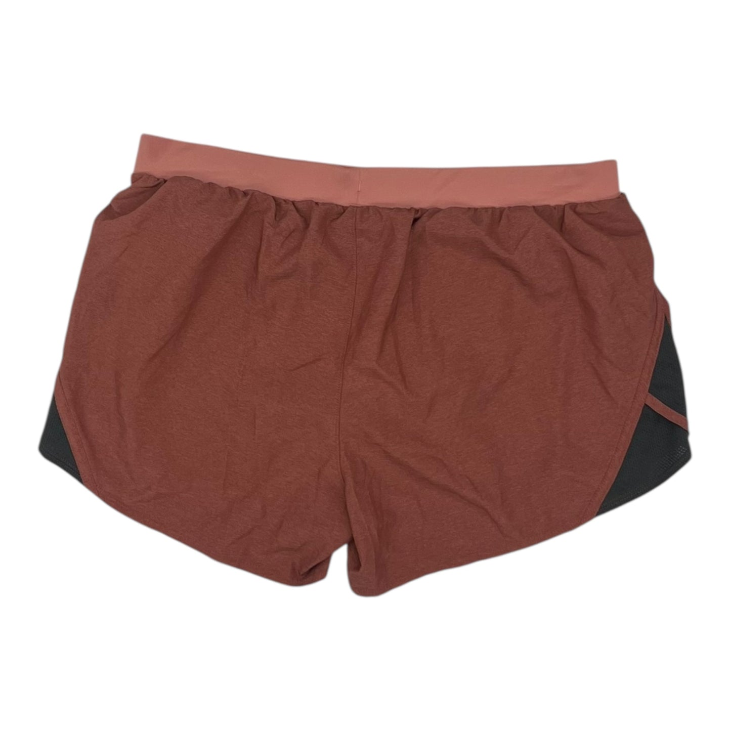 Athletic Shorts By Under Armour In Orange, Size:L