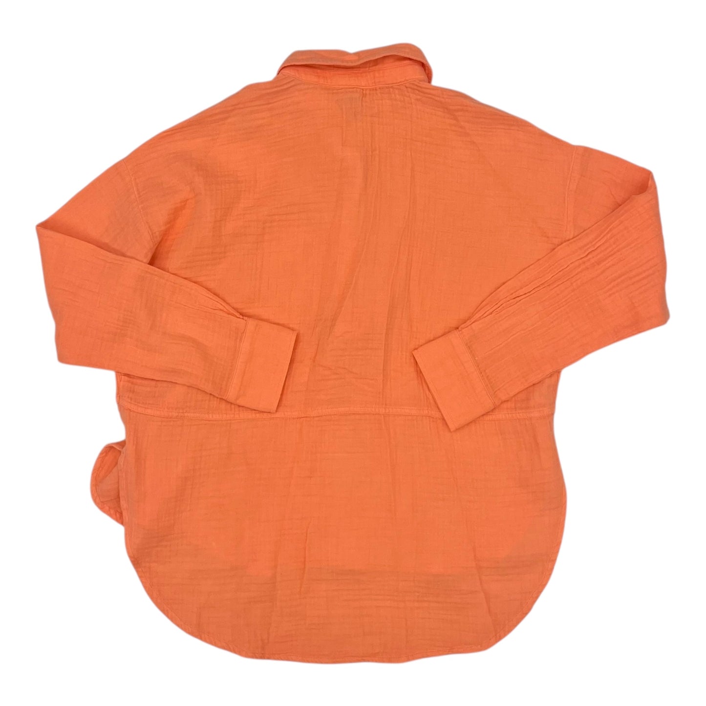 TOP LS by LOU AND GREY in ORANGE, Size:S