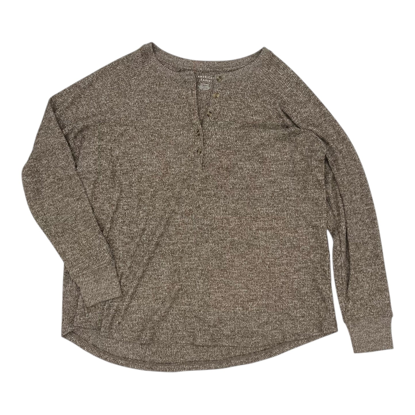 Top Ls By American Eagle In Brown, Size:Xl