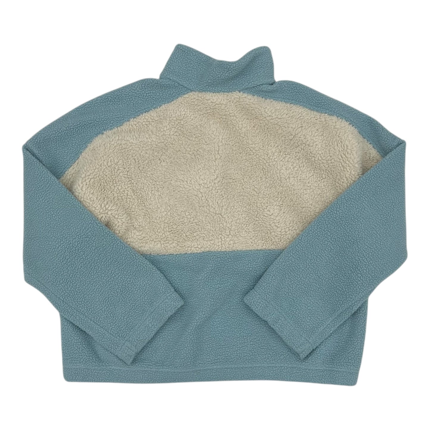 Jacket Fleece By Columbia In Blue & Cream, Size:Xxl