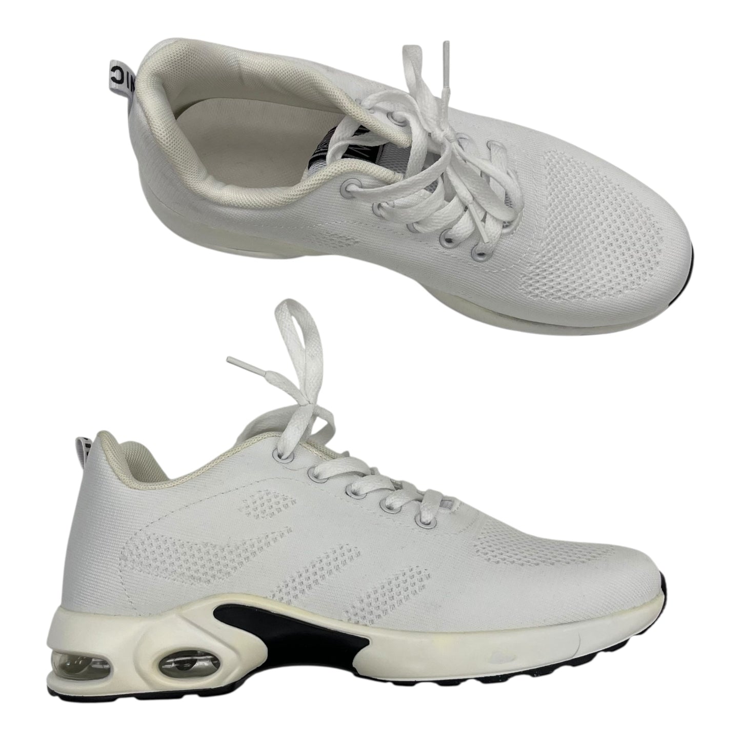 Shoes Sneakers By Cme In White, Size:8.5