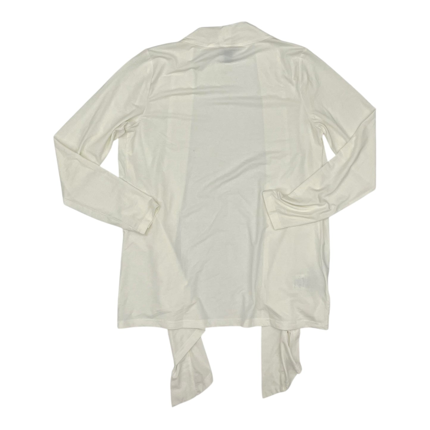 Cardigan By Eddie Bauer In Cream, Size:M