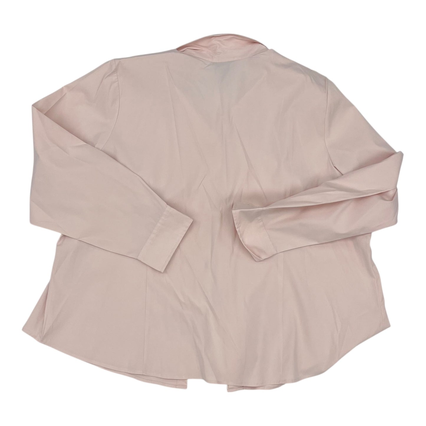 BLOUSE LS by LANE BRYANT in PINK, Size:4X