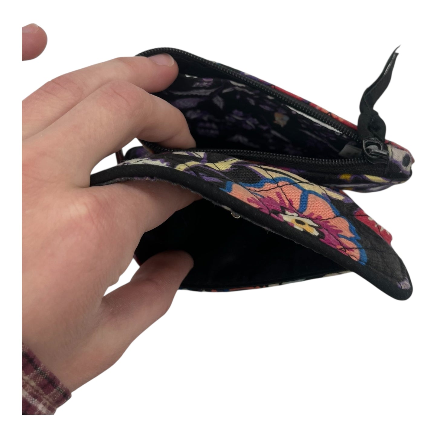 Wallet By Vera Bradley In Floral Print, Size:Small