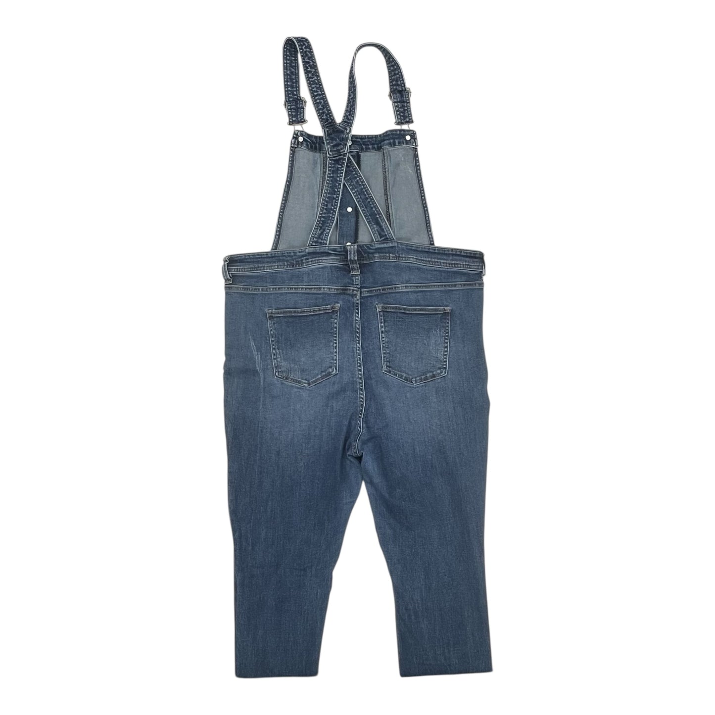 Jumpsuit By Fashion Nova In Blue Denim, Size:2X