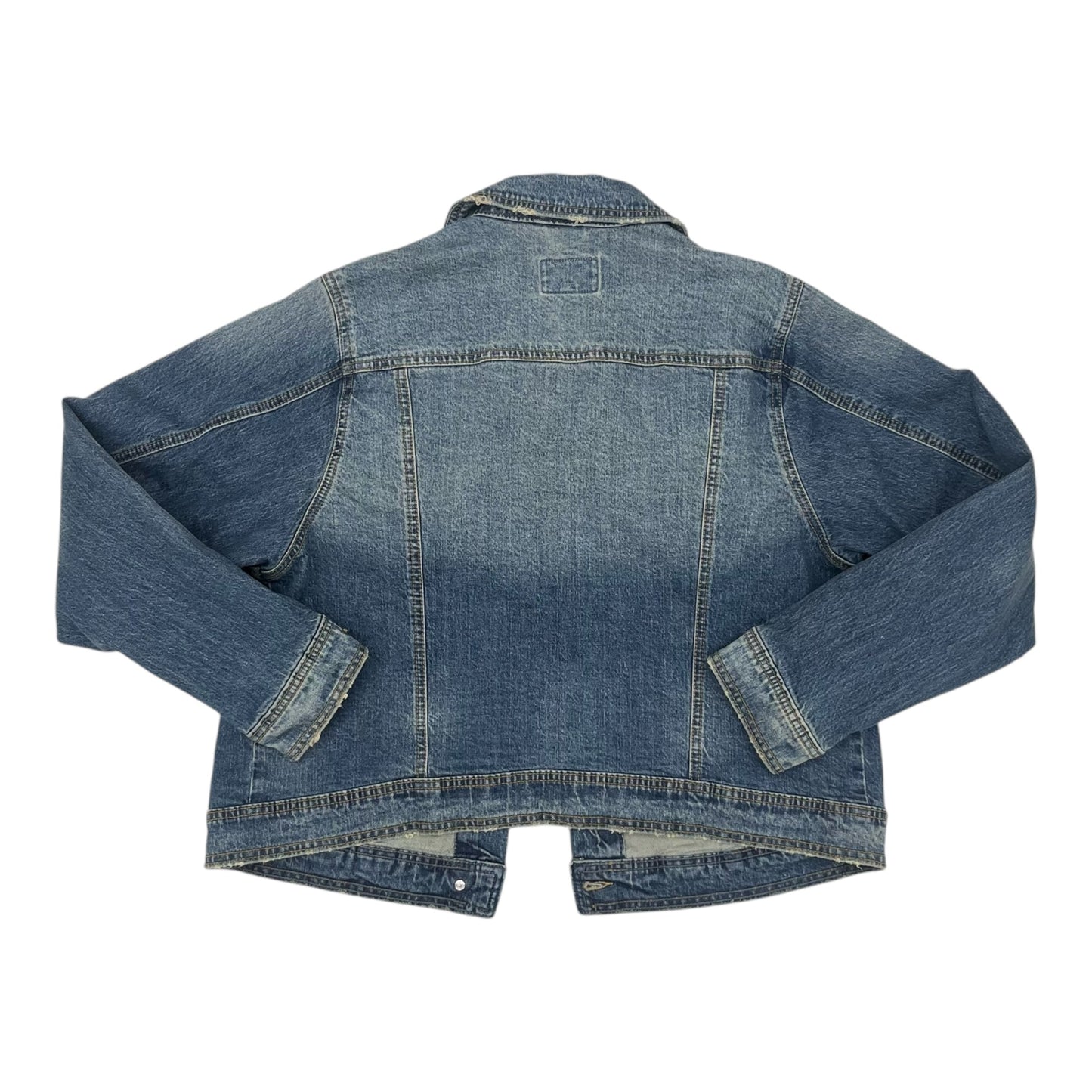 Jacket Denim By Universal Thread In Blue Denim, Size:L