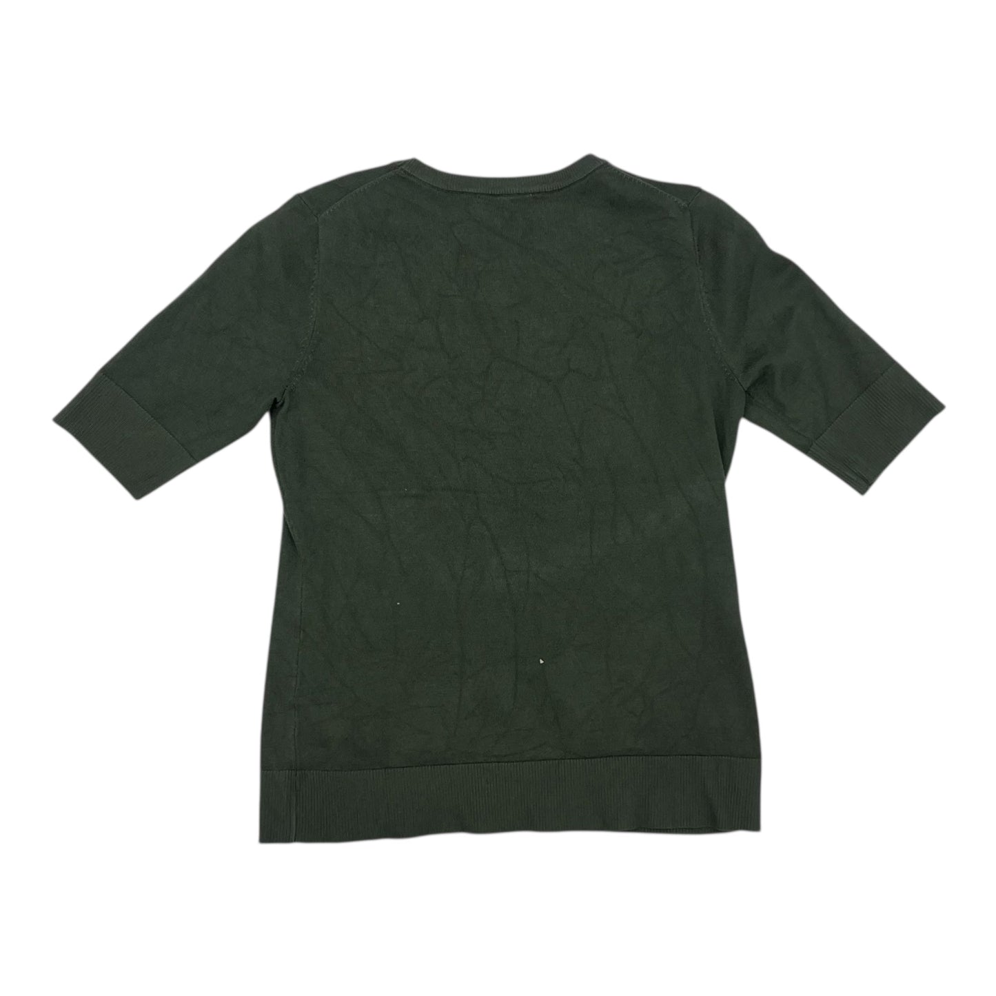 Sweater Ss By Cable And Gauge In Green, Size:M