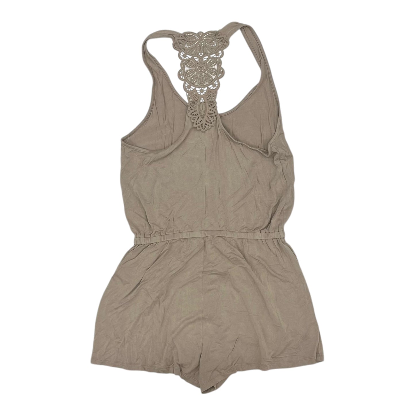 Romper By Aerie In Tan, Size:M