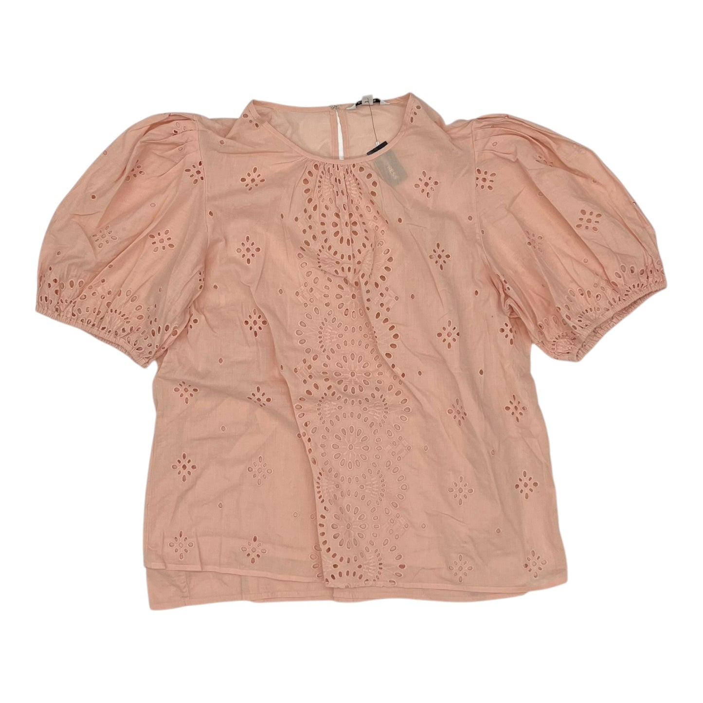 Blouse Ss By Express In Pink, Size:L