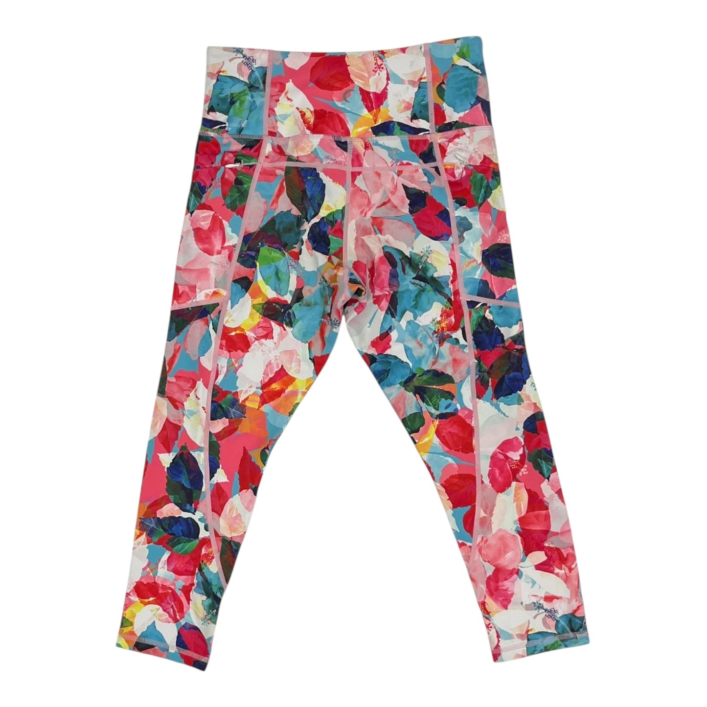 Athletic Leggings Capris By Zyia In Multi, Size:S