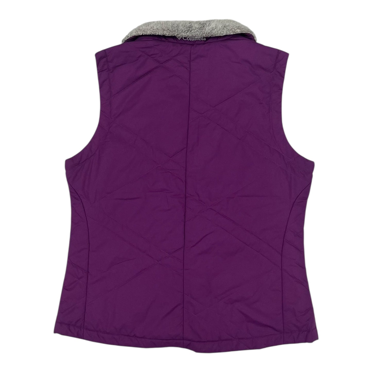Vest Puffer & Quilted By Columbia In Purple, Size:L