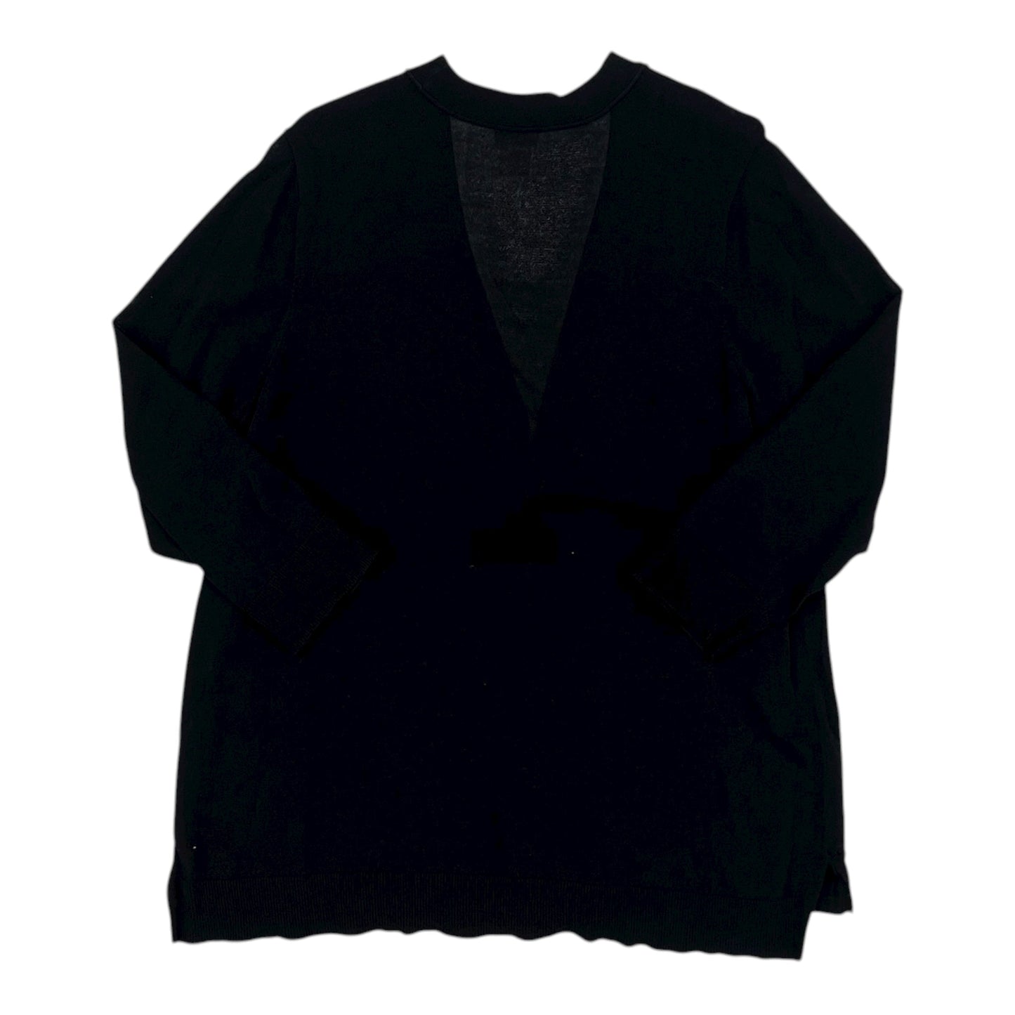 Cardigan By Chicos In Black, Size:L