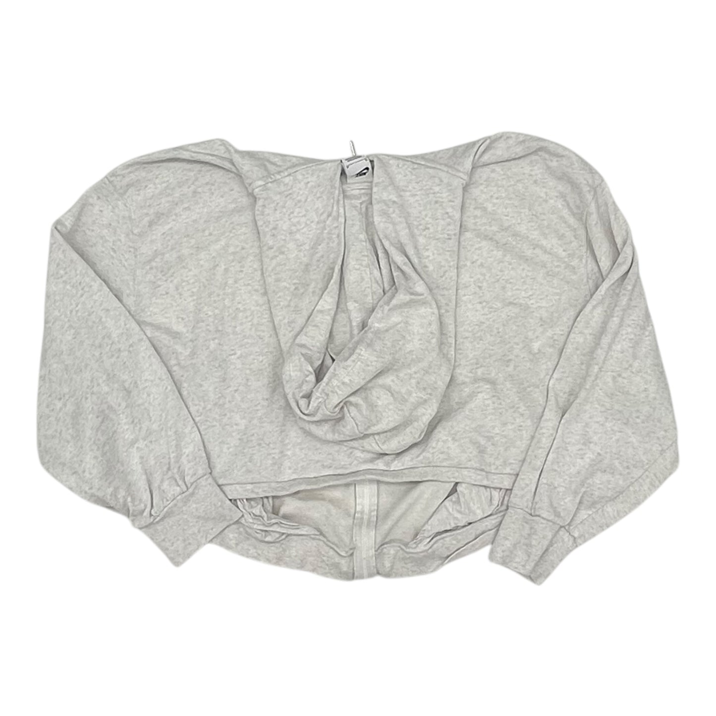 Athletic Jacket By Nike In Grey, Size:3X