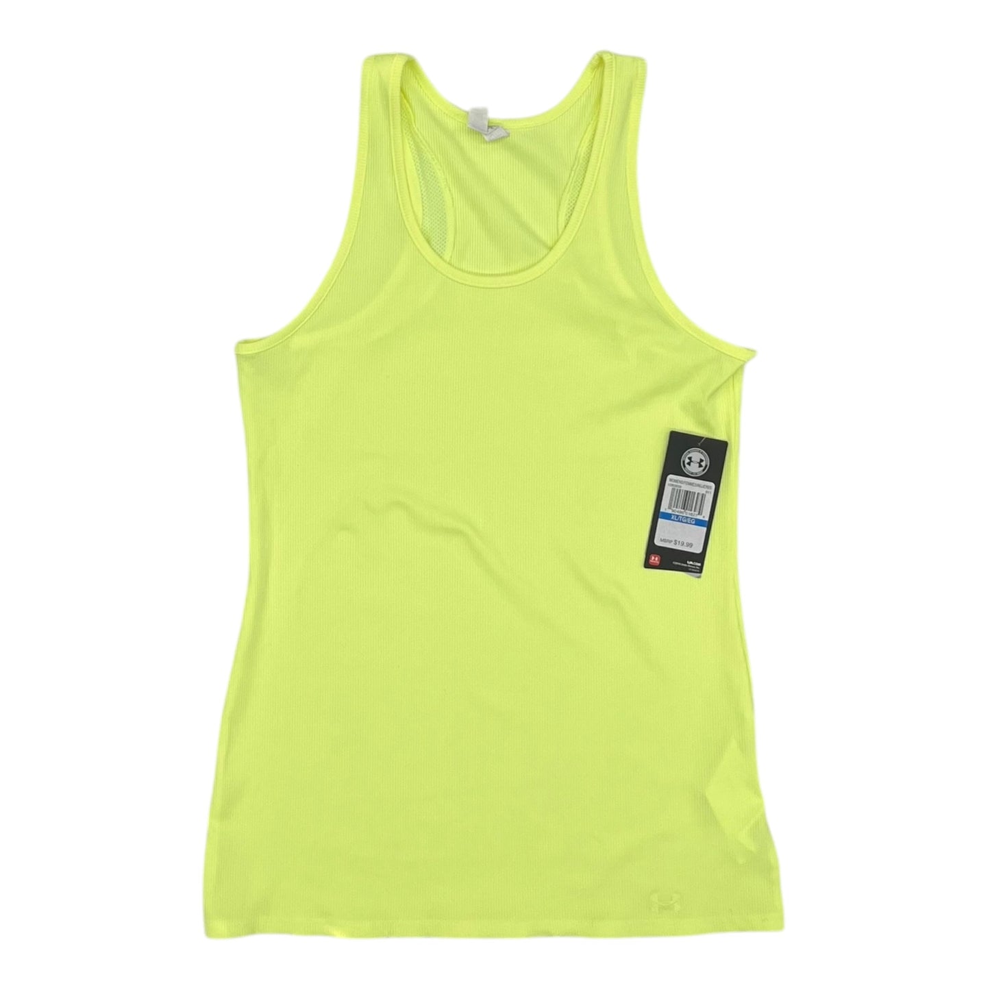 Athletic Tank Top By Under Armour In Yellow, Size:Xl