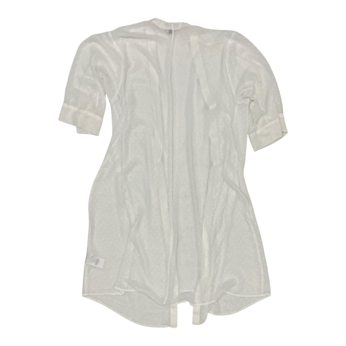 Kimono By Express In White, Size:M