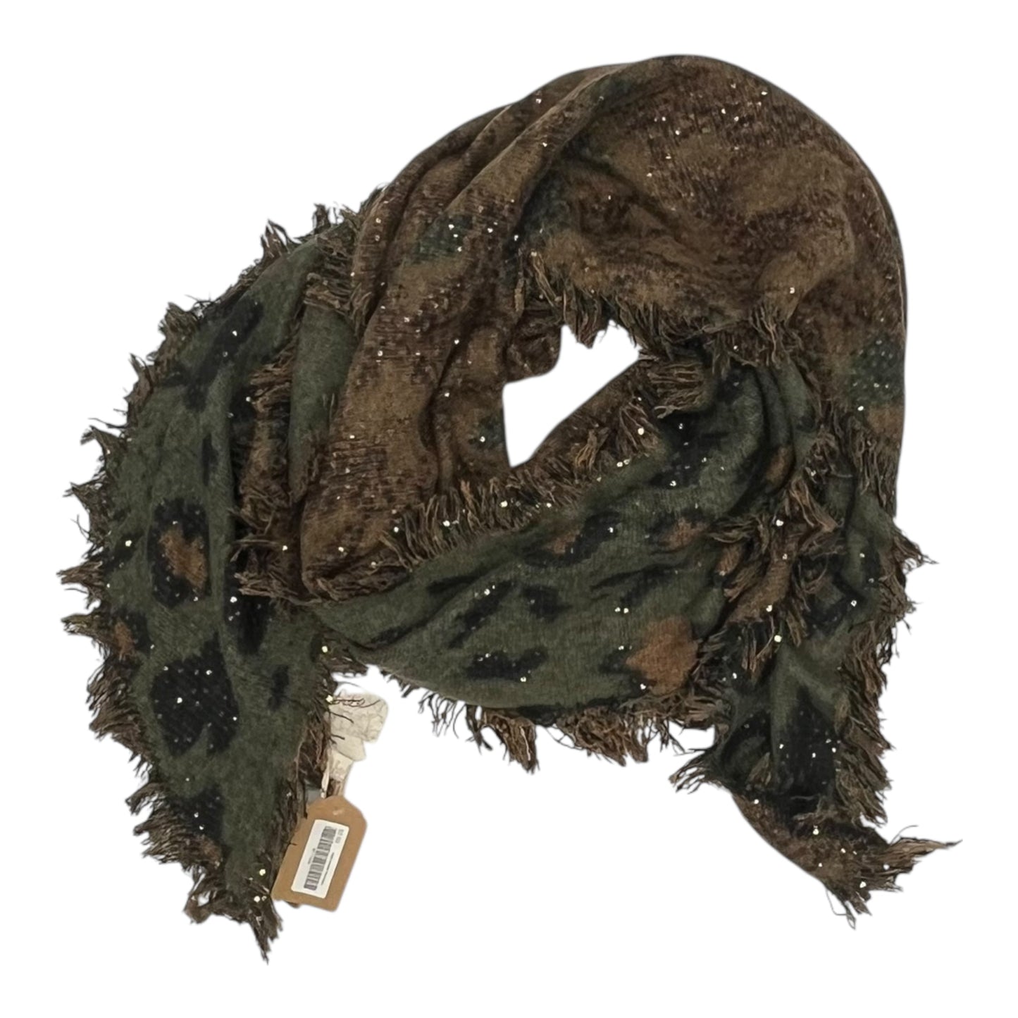 Shawl By Mystree In Green, Size:Osfm