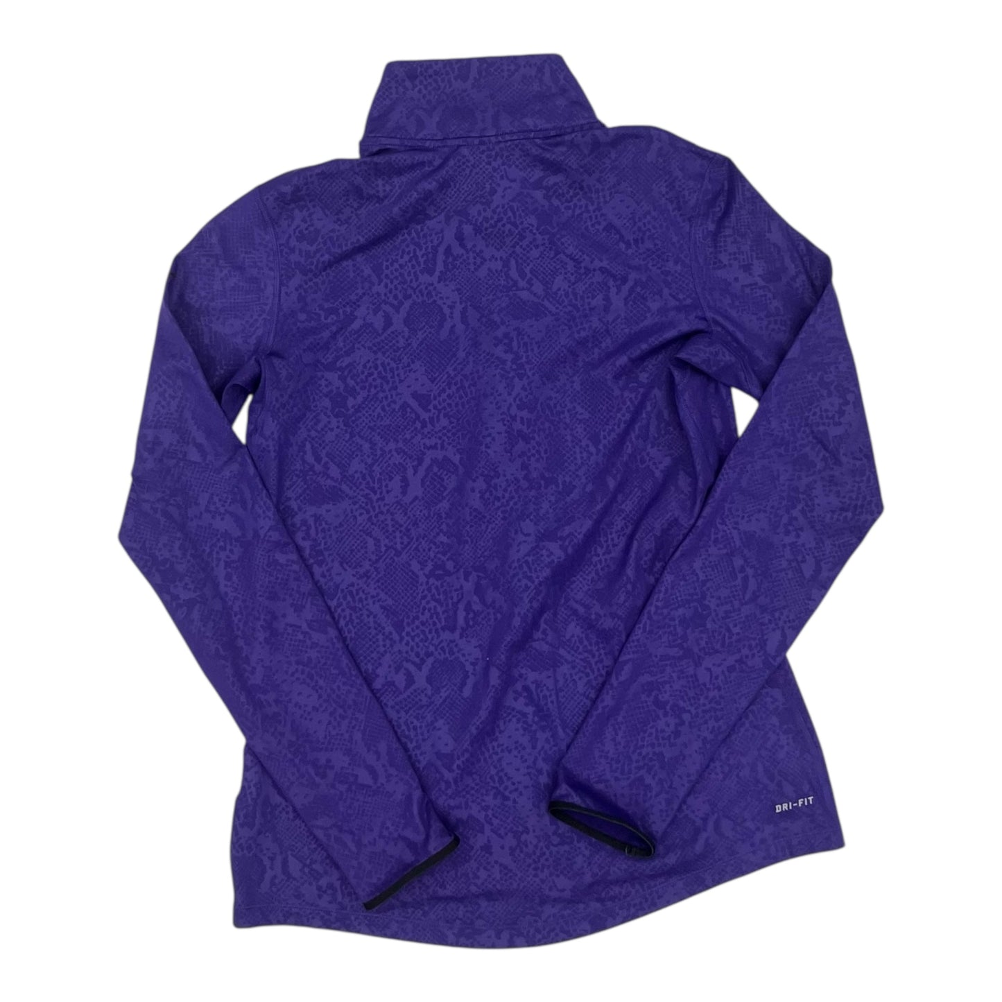 Athletic Jacket By Nike In Purple, Size:L