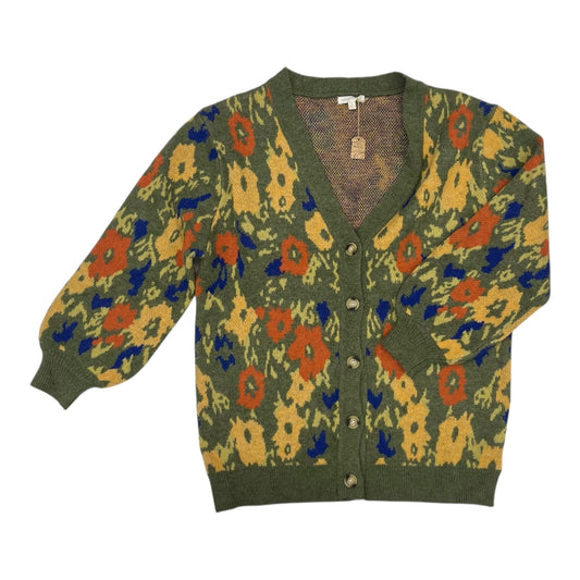 Sweater Cardigan By Flying Tomato In Green, Size:S