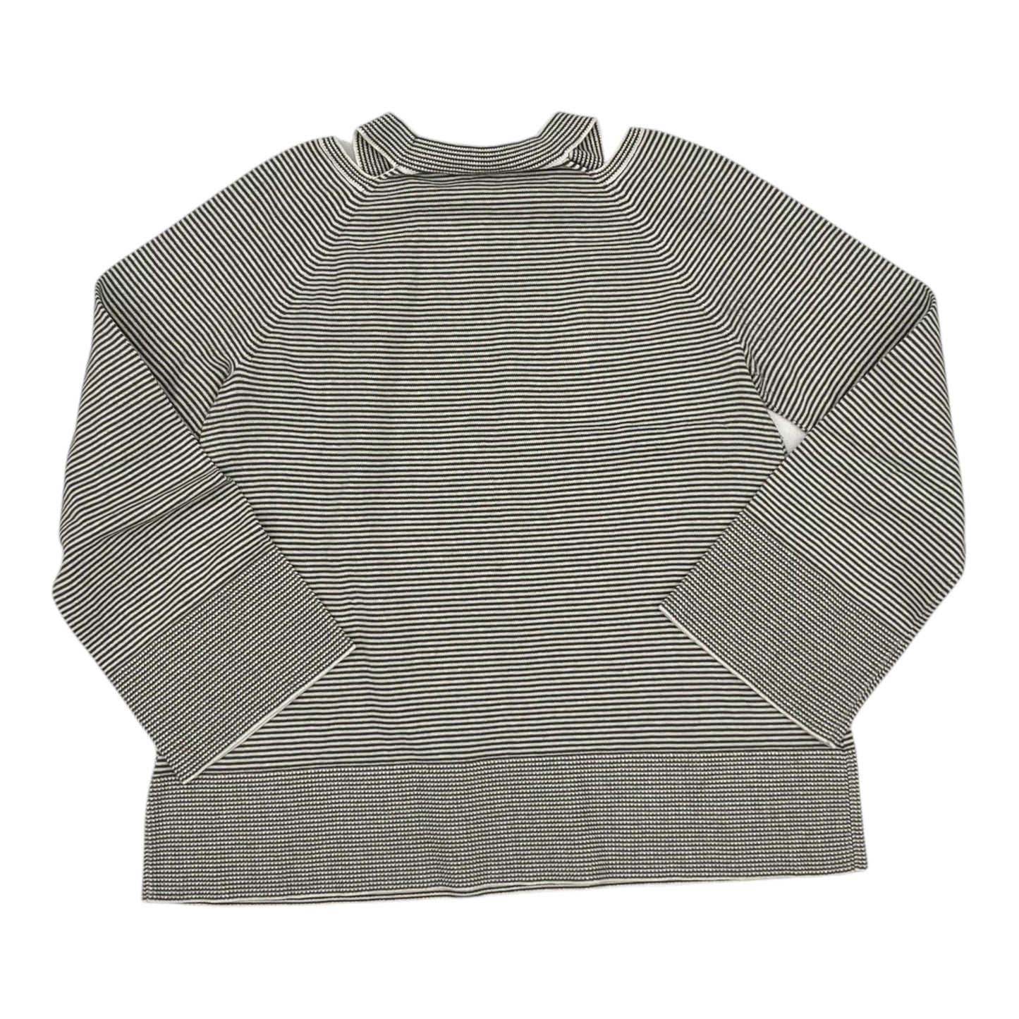 Top Ls By Loft In Green & White, Size:S