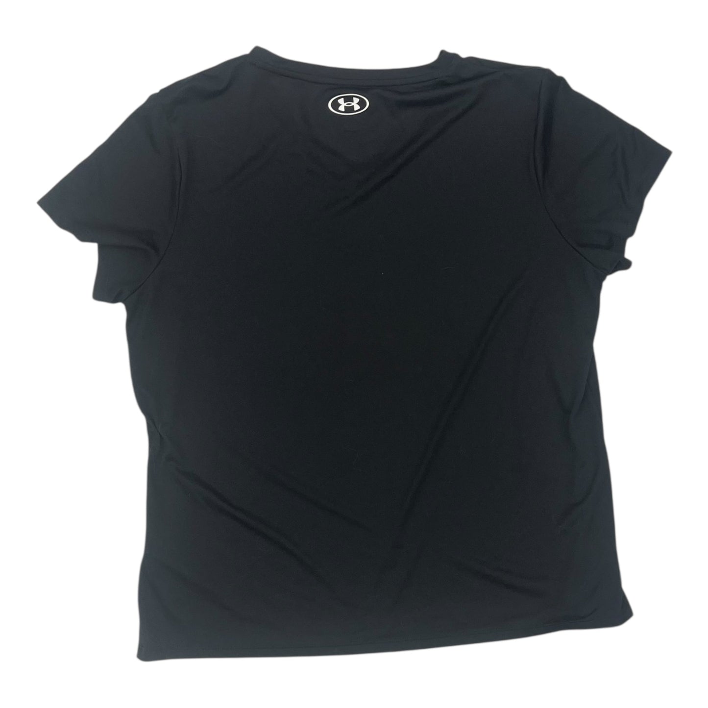 Athletic Top Ss By Under Armour In Black, Size:Xl