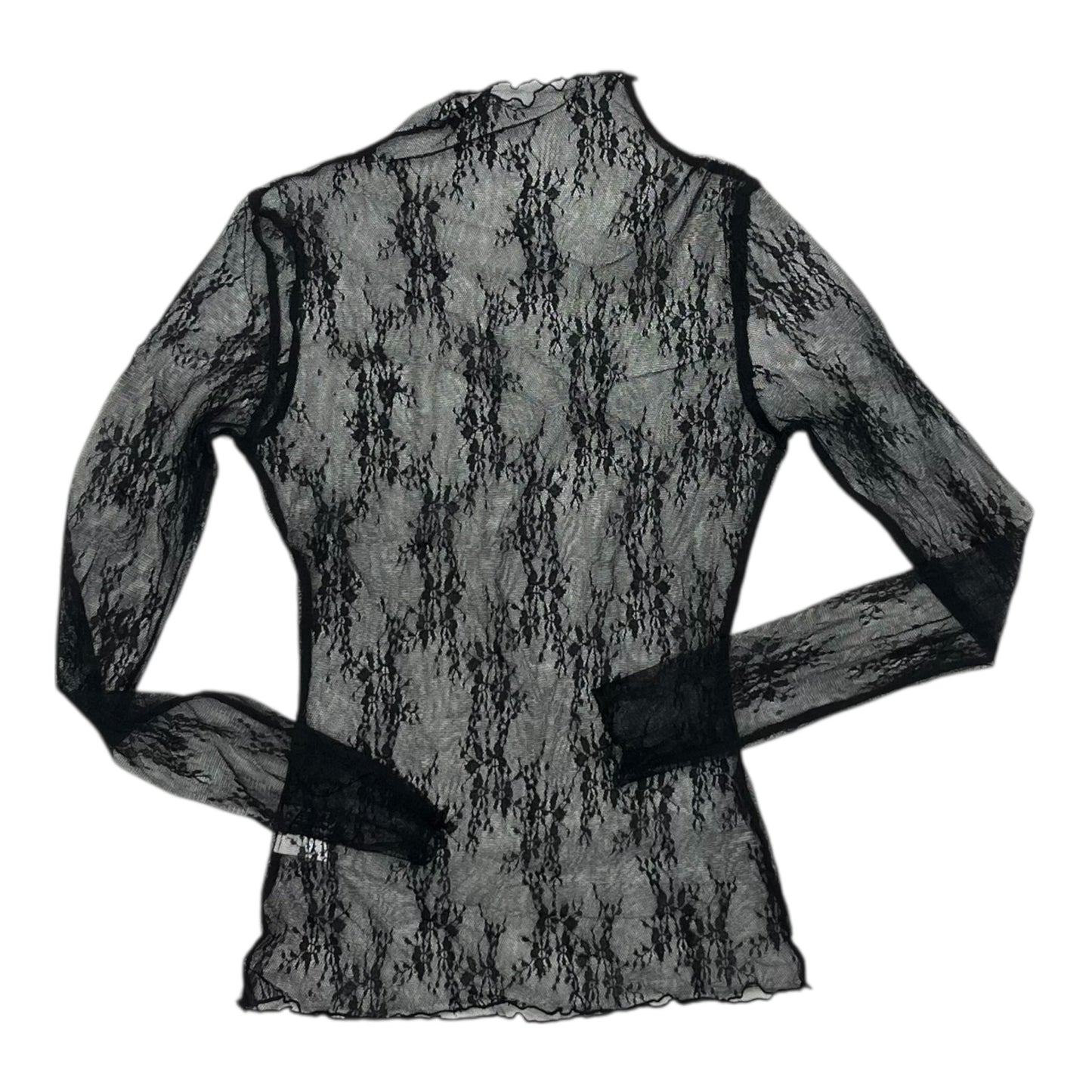 Top Ls By Clothes Mentor In Black, Size:M