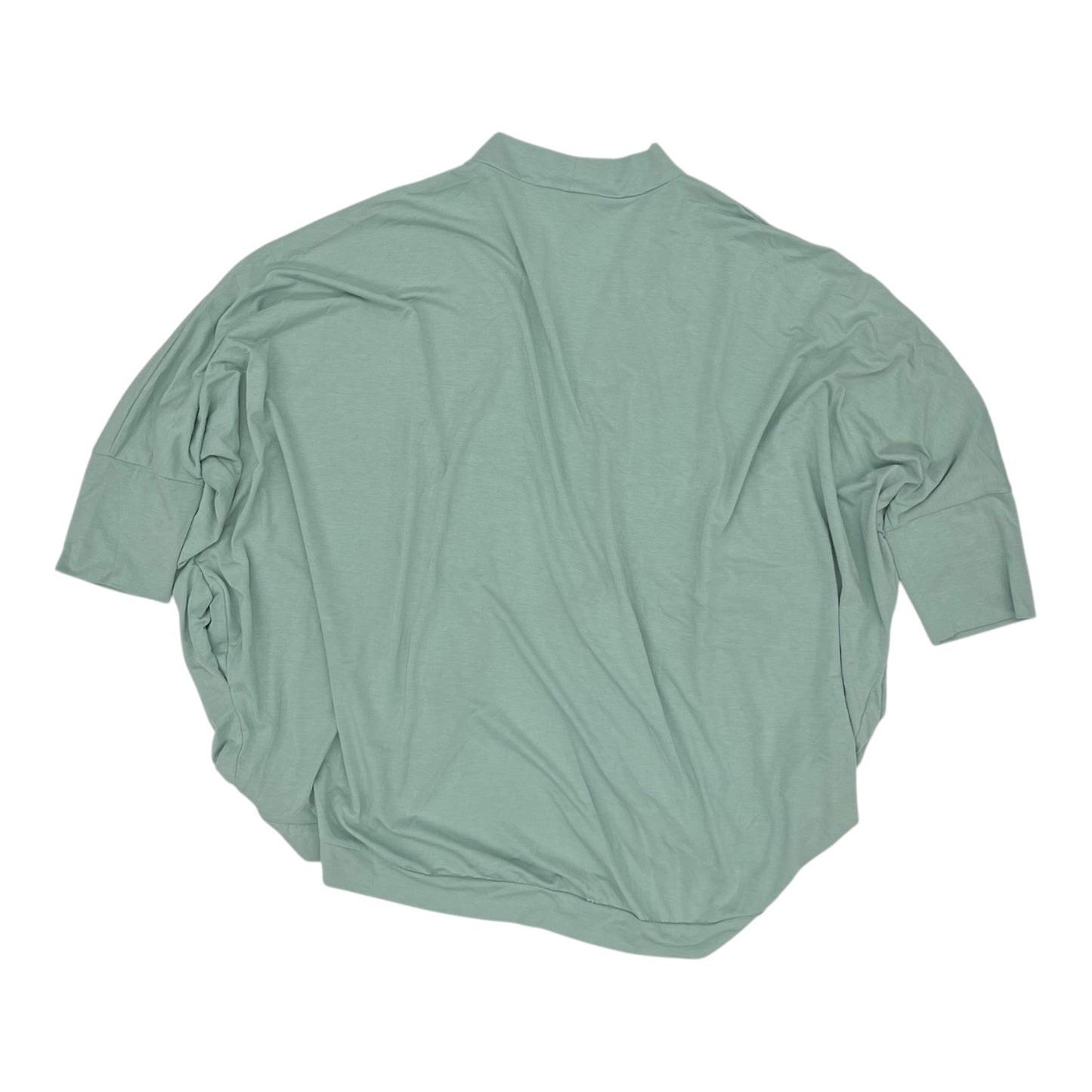 Cardigan By Zenana In Green, Size:3X