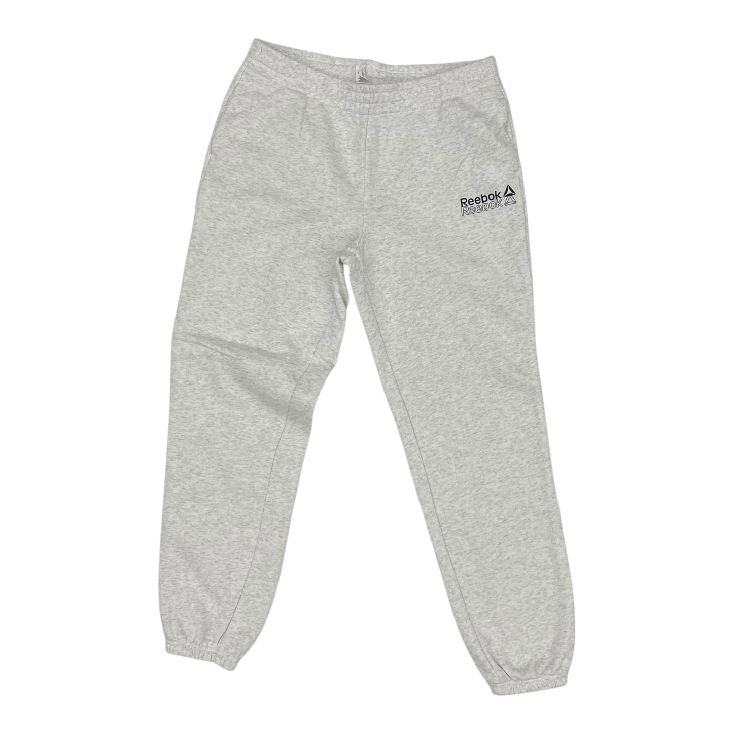 Athletic Pants By Reebok In Grey, Size:L