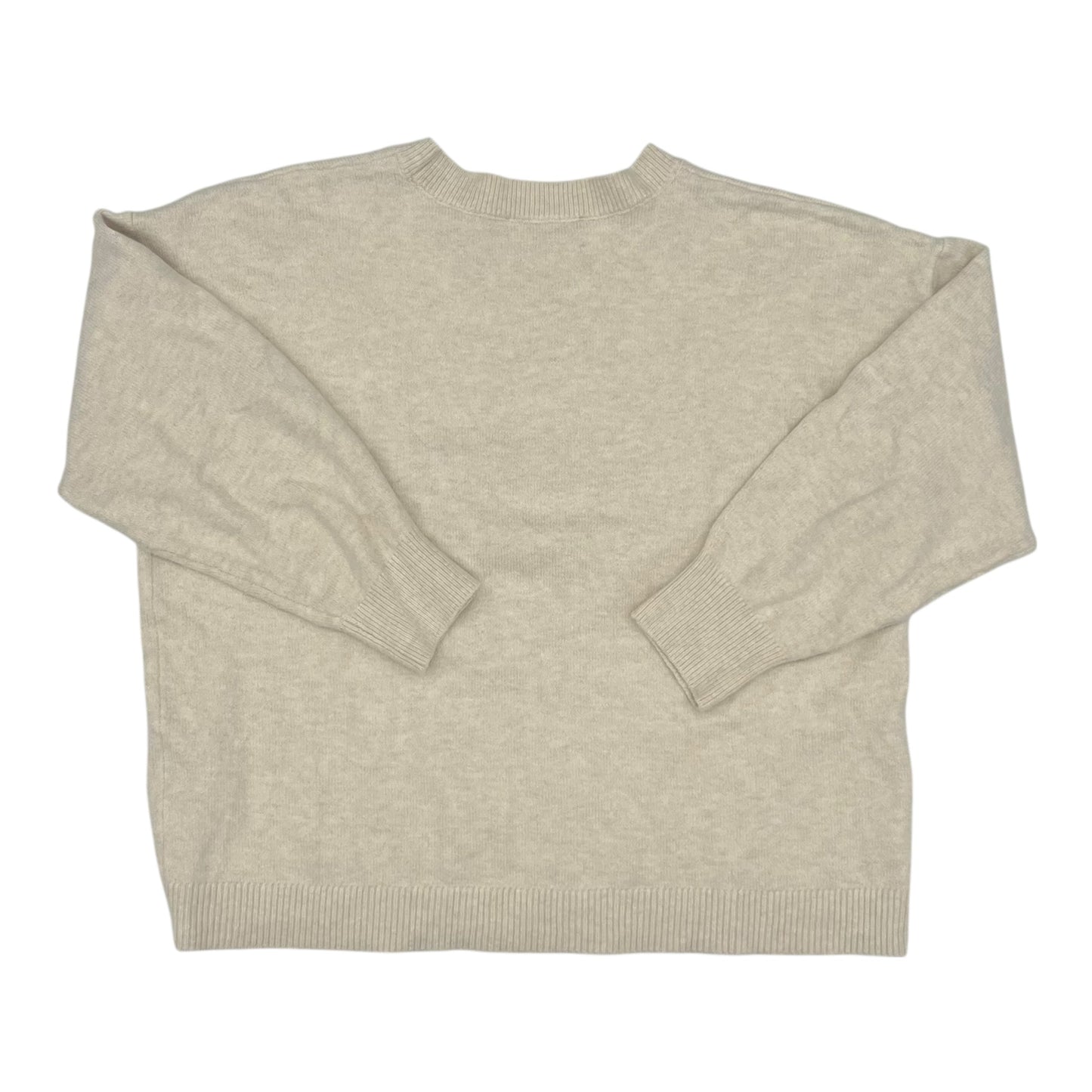 Sweater By Loft In Cream, Size:Xl