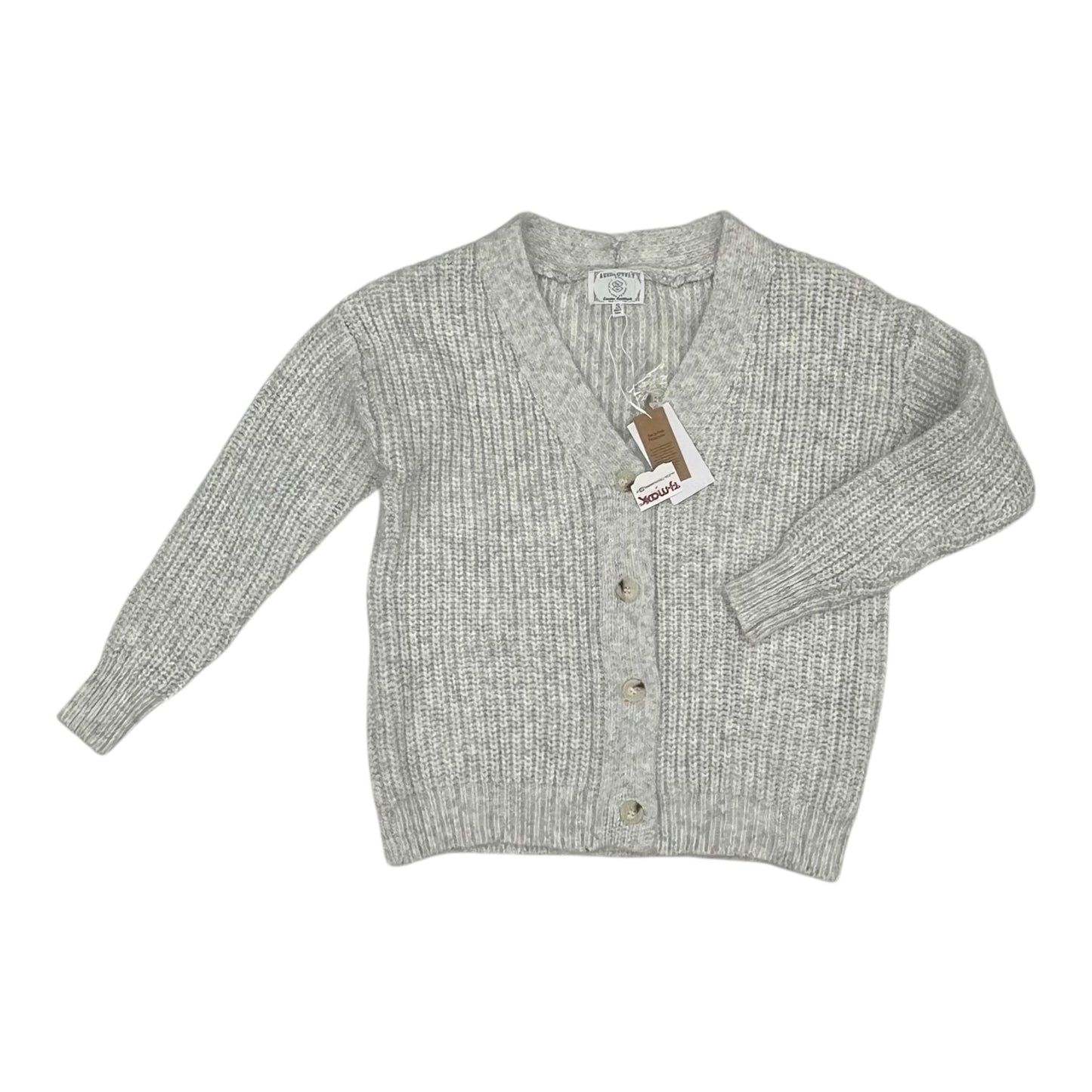 Sweater Cardigan By Absolutely In Grey, Size:S