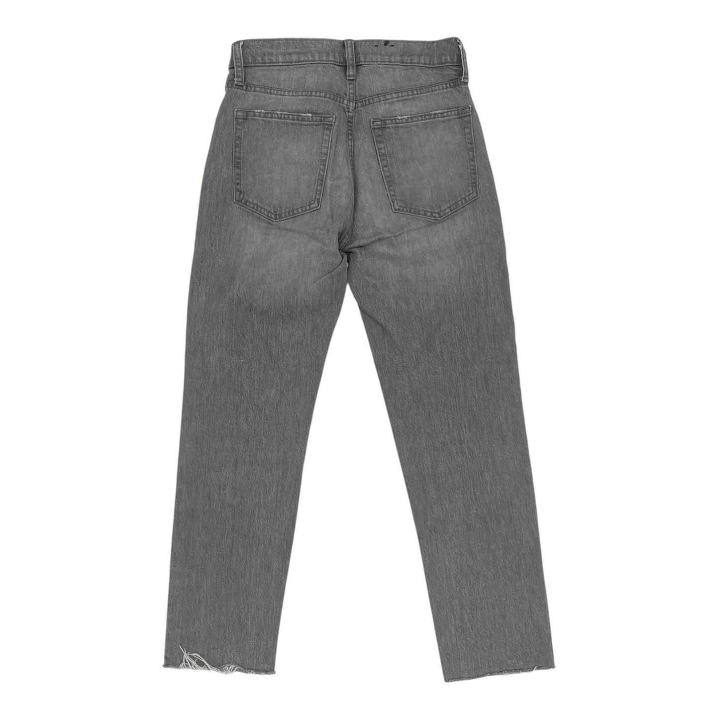 Jeans Straight By Gap In Grey Denim, Size:2