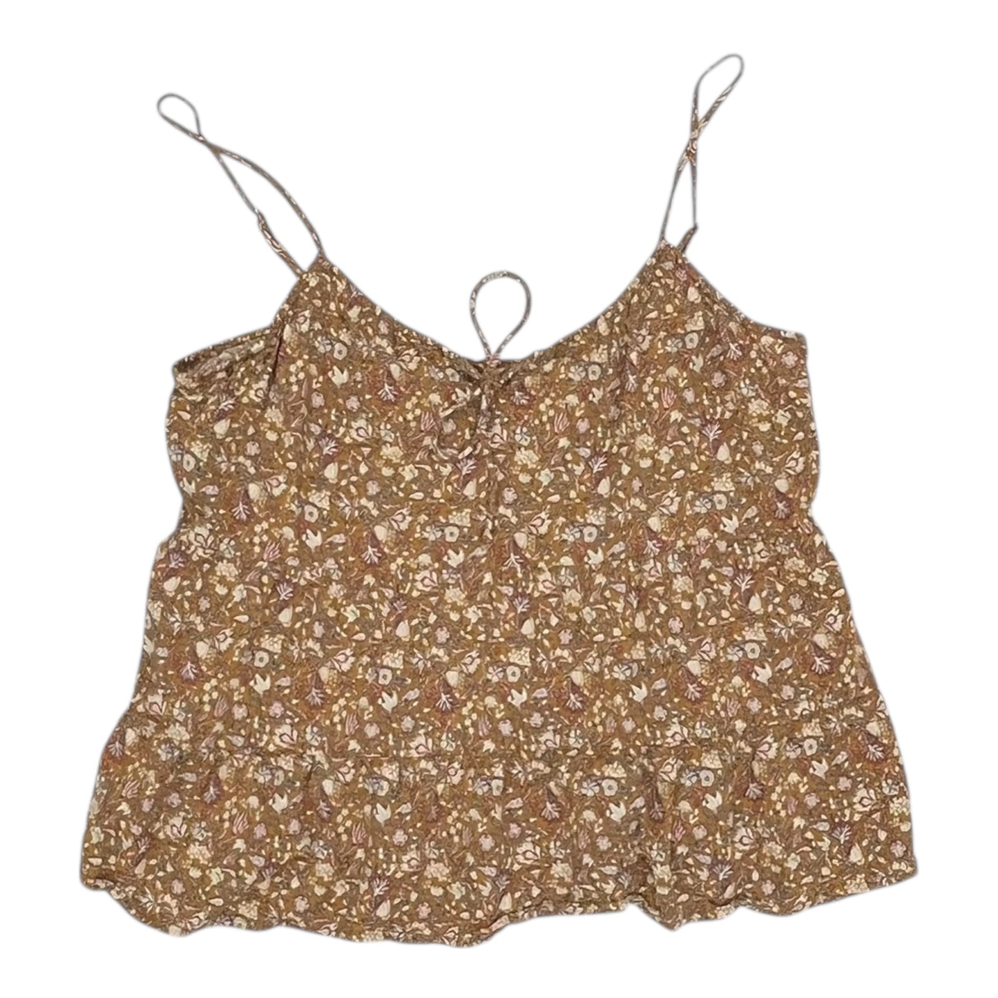Top Sleeveless By Old Navy In Yellow, Size:L