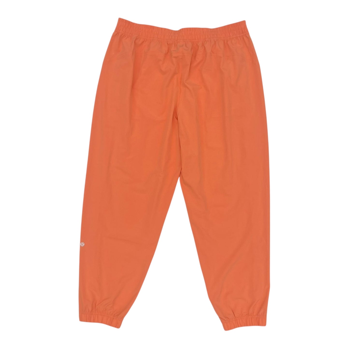 Athletic Pants By Lululemon In Orange, Size:Xl