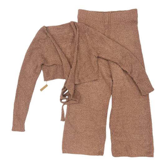 Lounge Set Pants By Skims In Brown, Size:2X