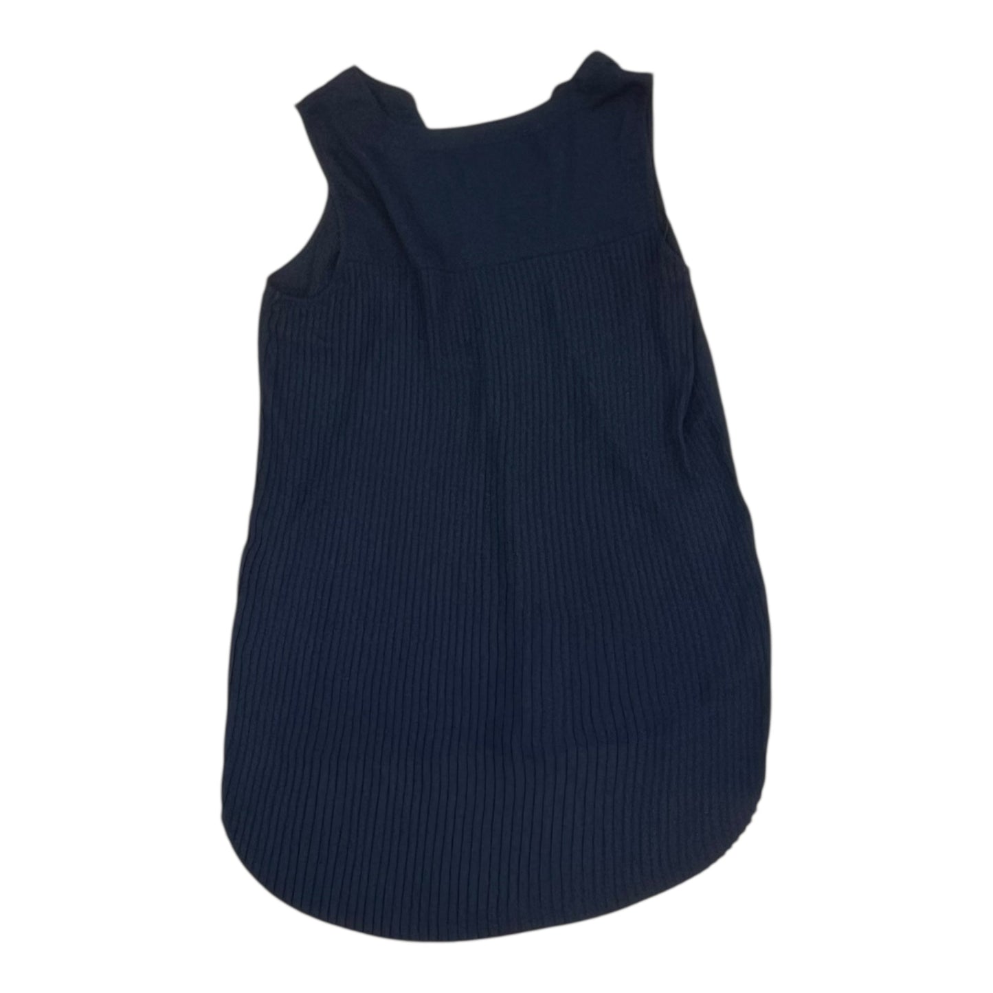 Blouse Sleeveless By Zac And Rachel In Navy, Size:M
