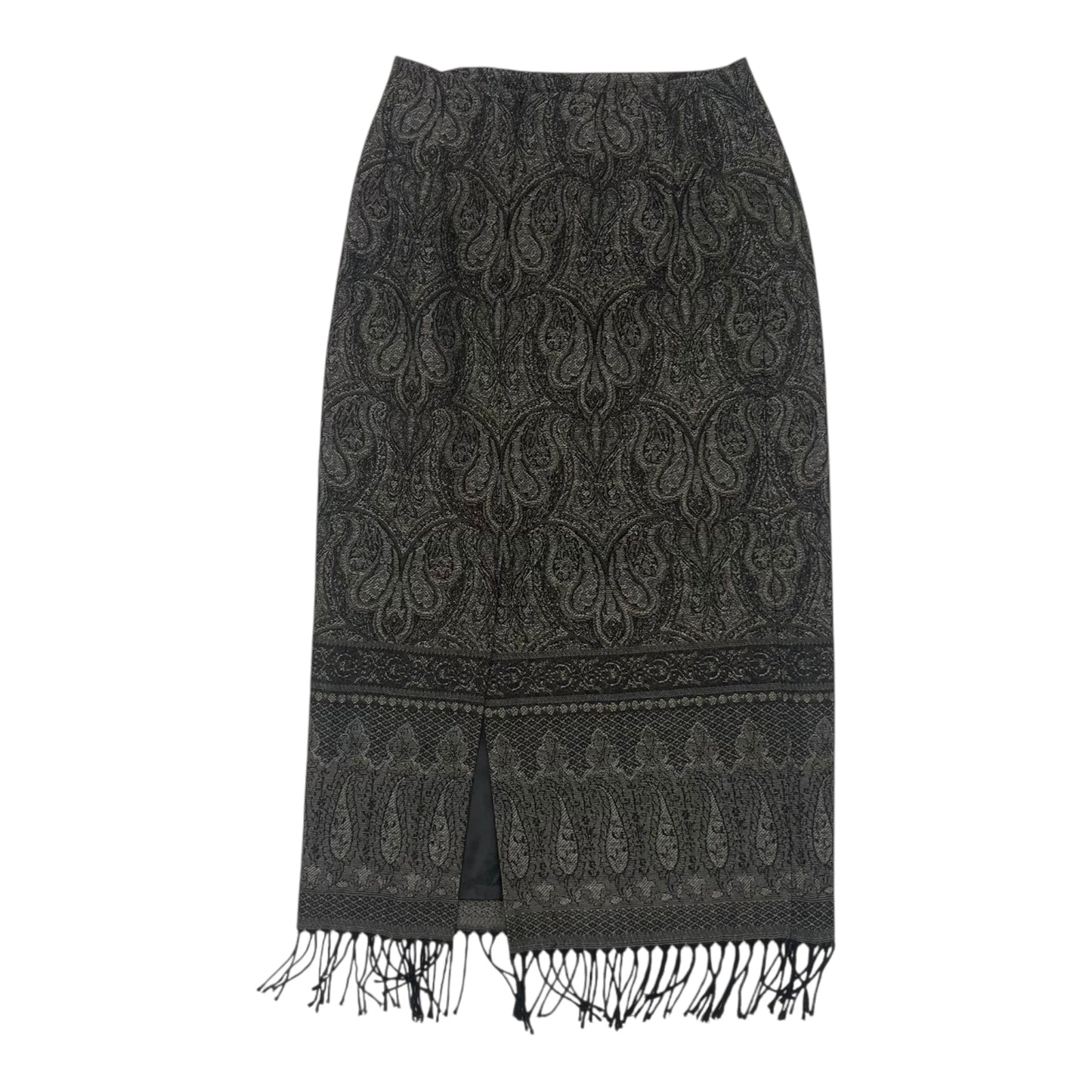 Skirt Midi By Talbots In Black, Size:2