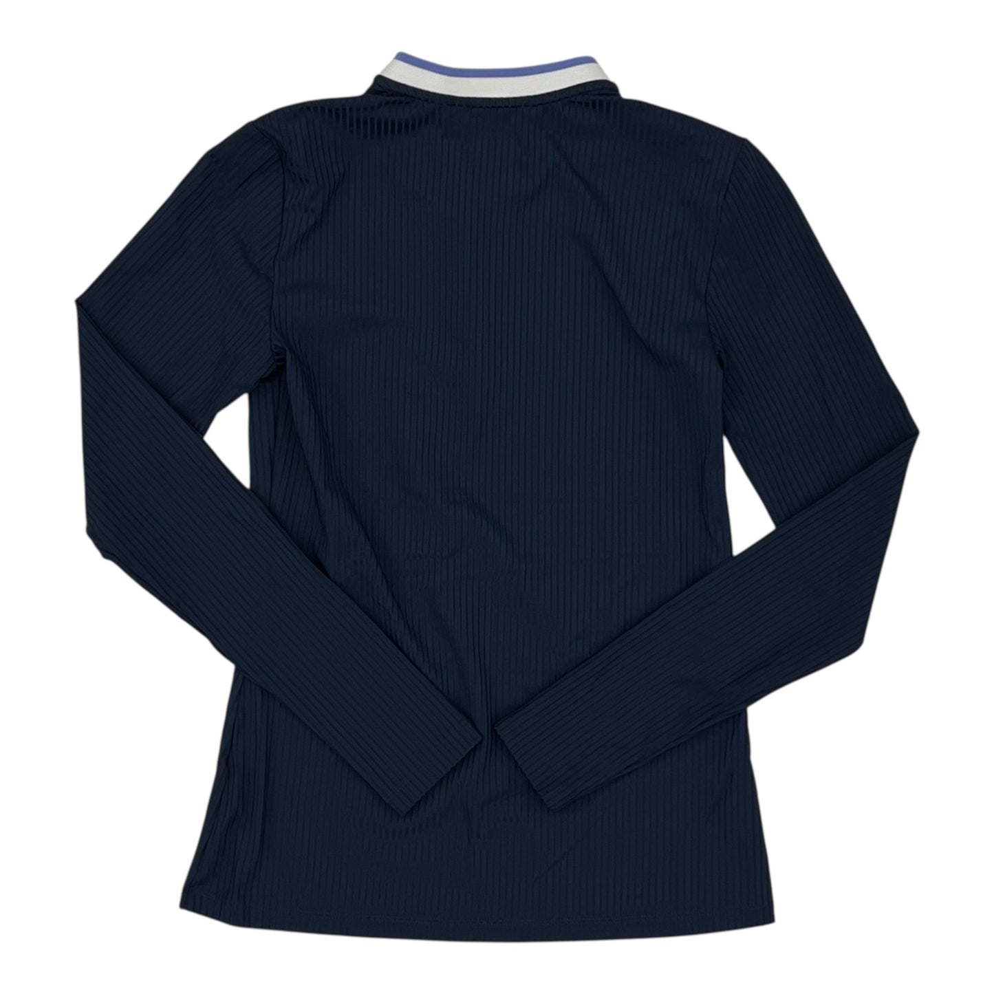 Athletic Top Ls Collar By Lady Hagen In Navy, Size:Xs