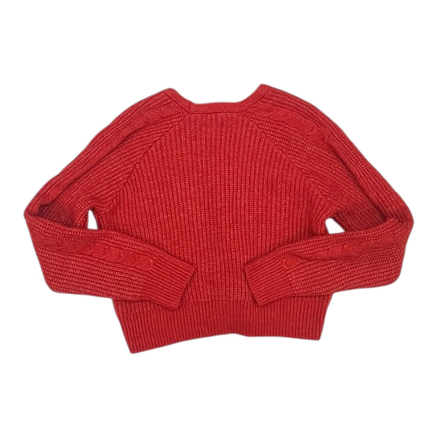 Sweater Cardigan By Pink Rose In Red, Size:L